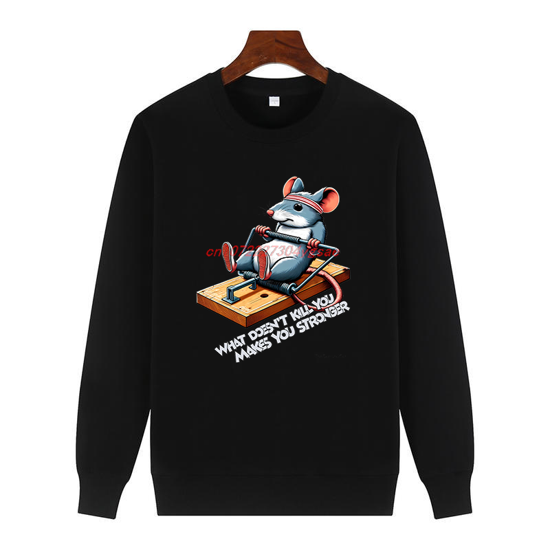 Winter Clothes Shop - Suéter estampado de mouse engraçado, o