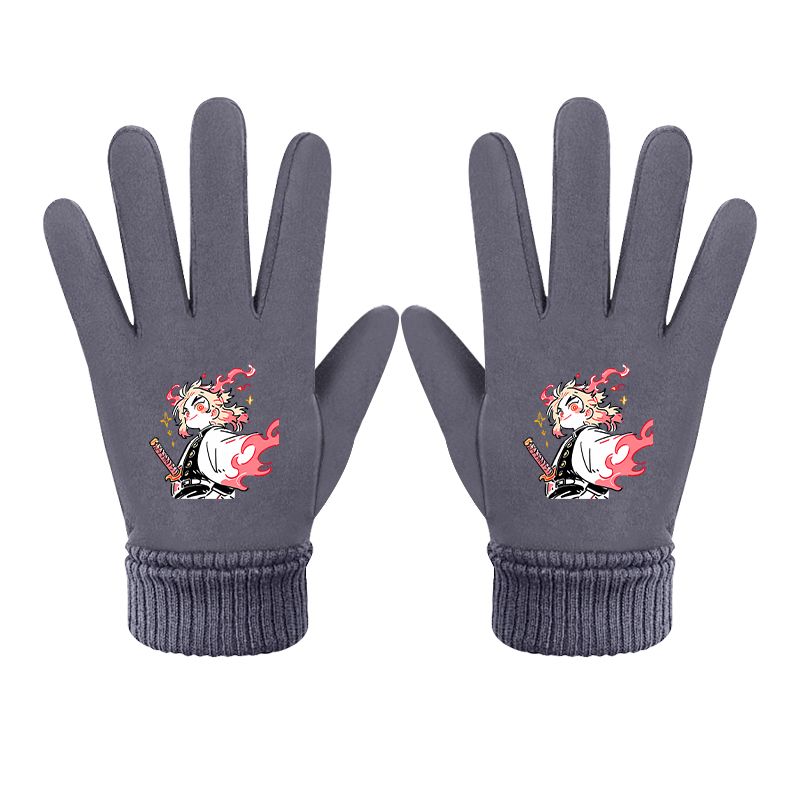 Winter Clothing Girls - Luvas Sem Dedos do Anime Demon