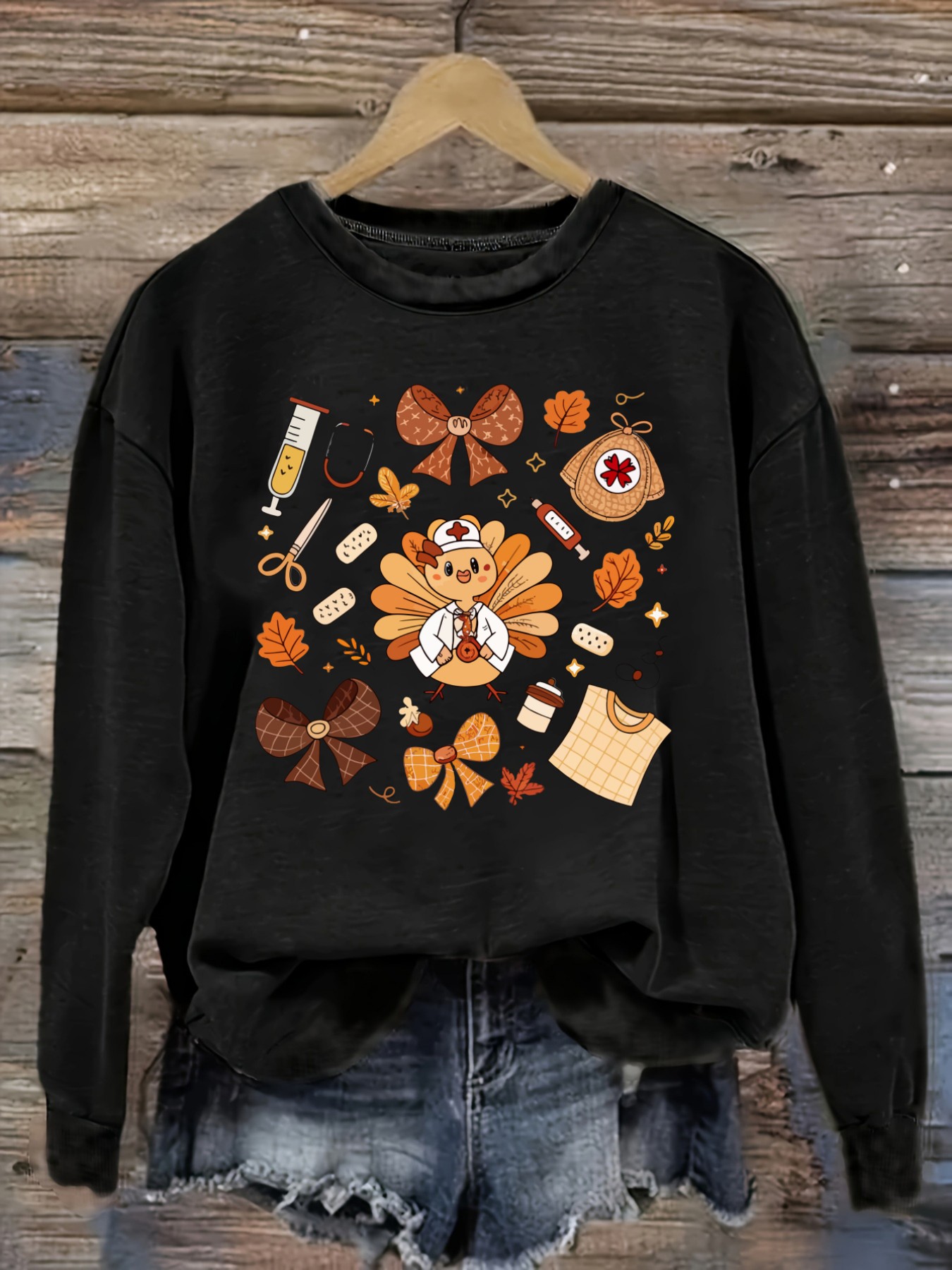 Winter Clothing - Camiseta feminina casual de manga comprida