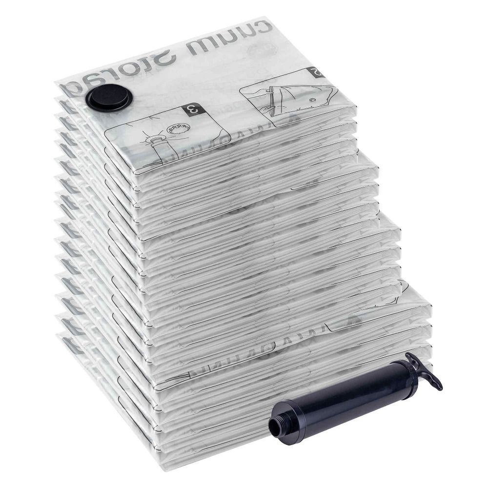 Winter Clothing Organizer - Sacos de Armazenamento a Vácuo Reforçados,