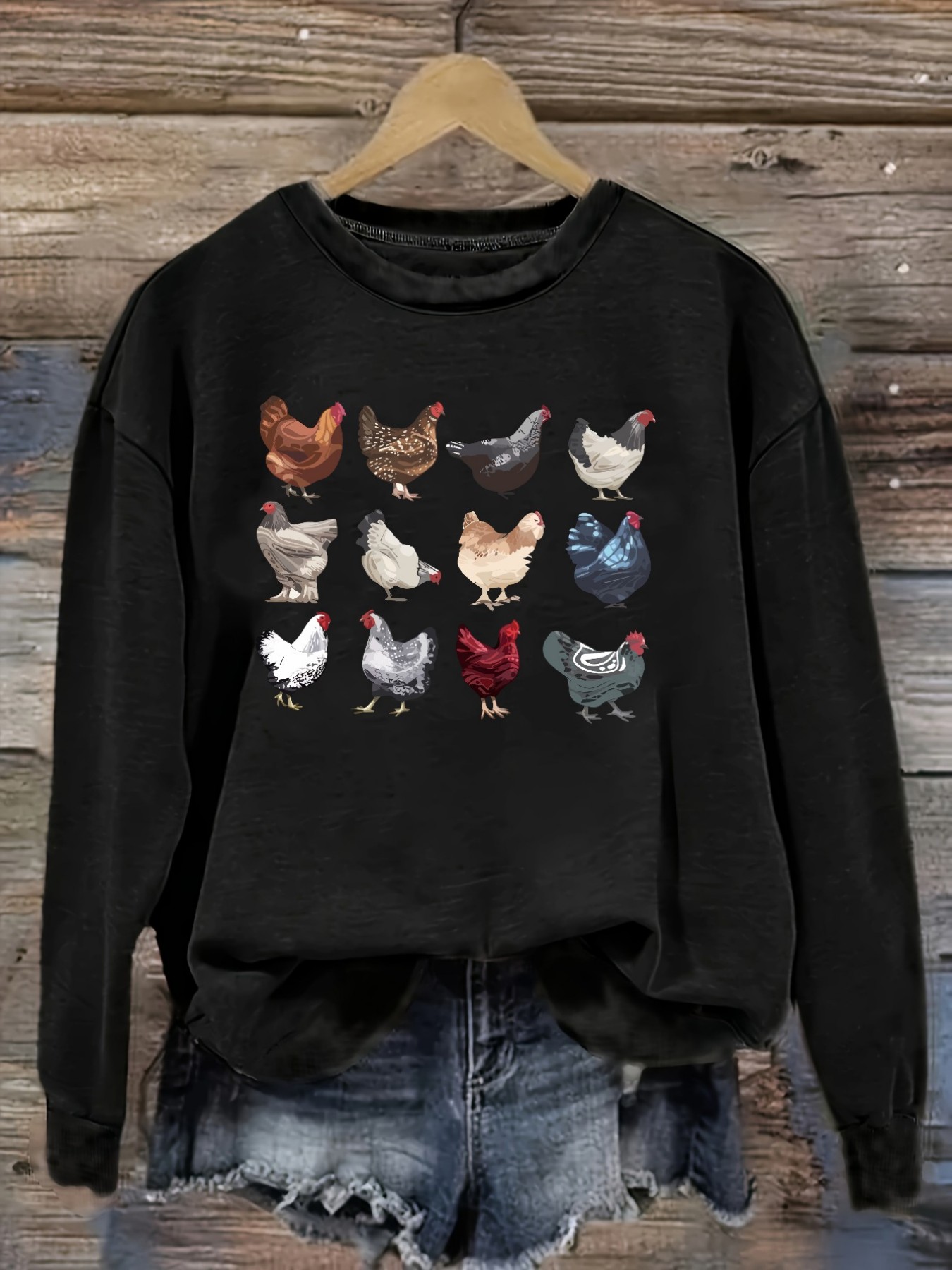 Winter Clothing - Camiseta feminina casual de manga comprida