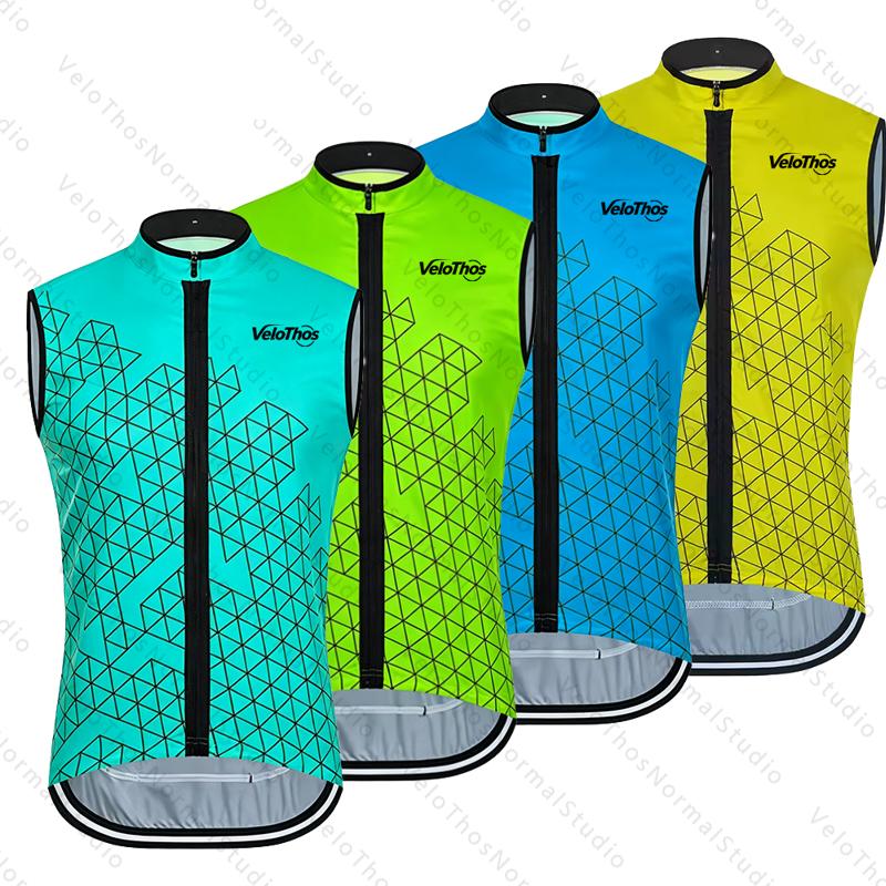 Padded Vest Gilet - Colete de Ciclismo Masculino VeloThos Sem