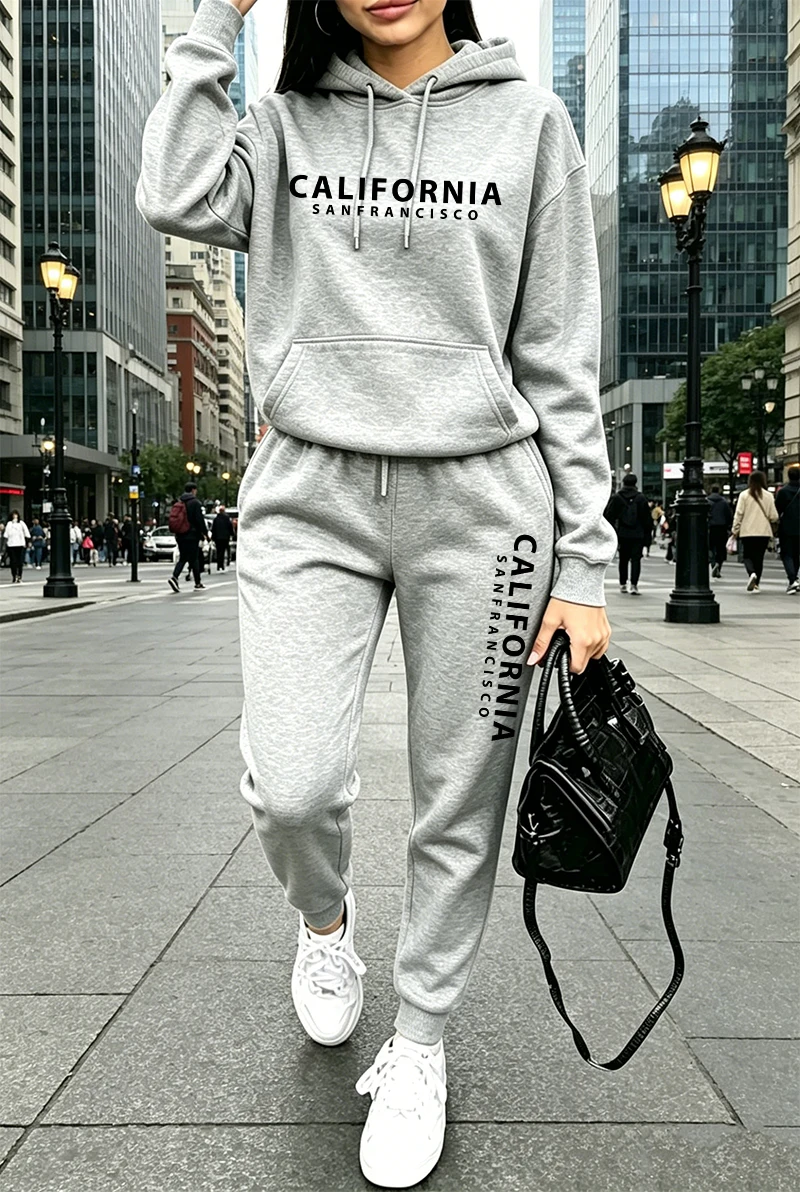 Winter Clothing - Conjunto de Treino Feminino de Qualidade