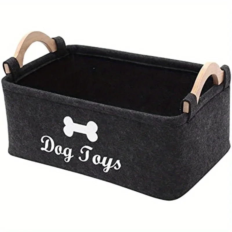 Winter Clothing Organizer - Caixa de feltro para brinquedos de