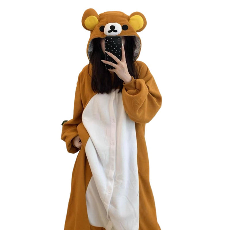 Winter Clothing In Japan - Rilakkuma Kigurumi Onesies: Macacão de Urso