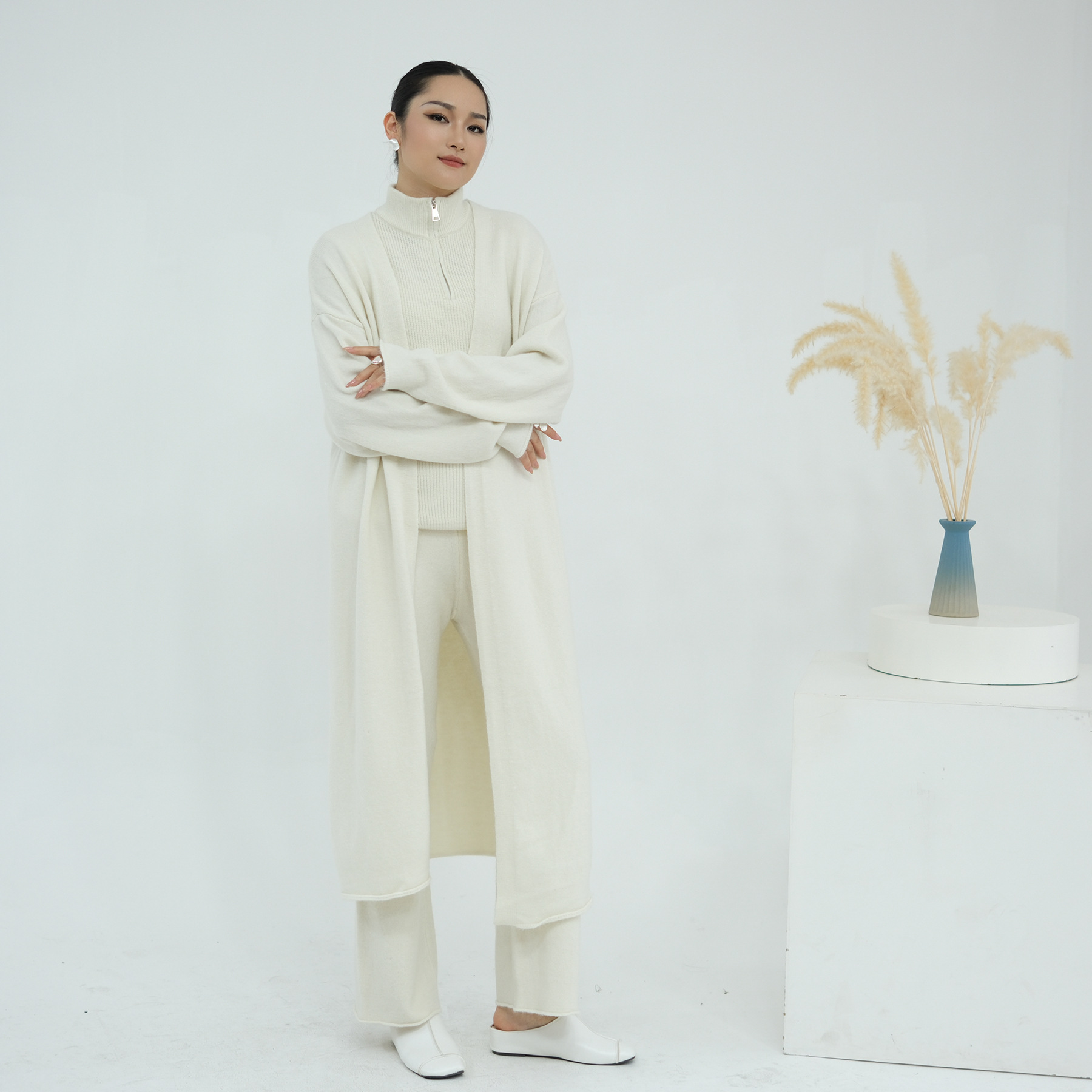 Winter Clothing Dubai - Conjuntos de Suéteres para Mulheres Muçulmanas