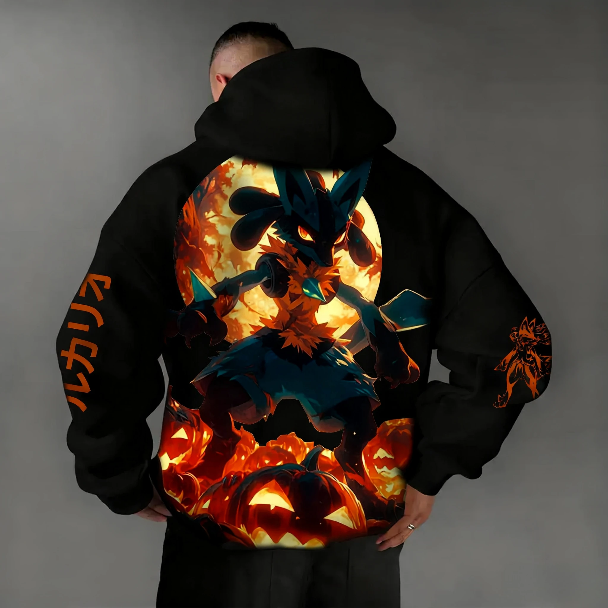 Winter Clothing In Japan - Pokémon halloween vestir-se moletom com capuz