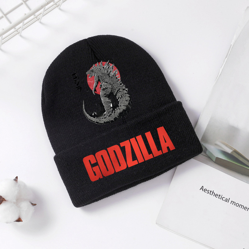 Winter Clothing For Babies - Godzilla chapéu de malha inverno primavera