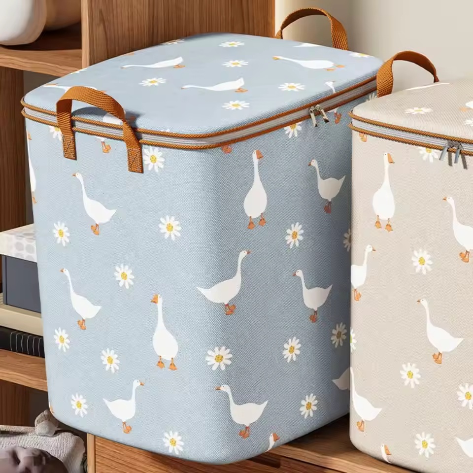 Winter Clothing Organizer - Margarida ganso saco de armazenamento para