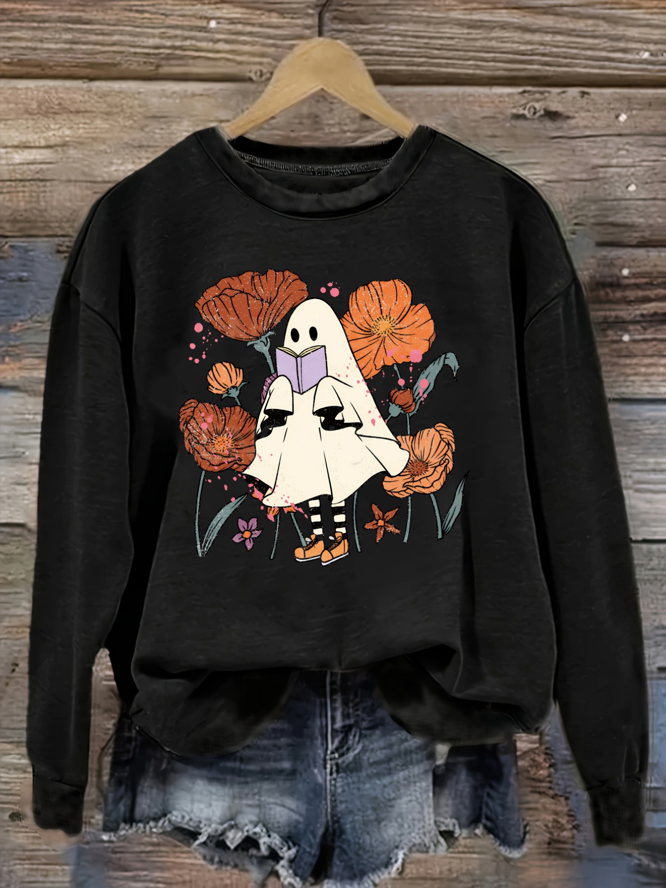 Winter Clothing - Camiseta Feminina Casual de Manga Longa
