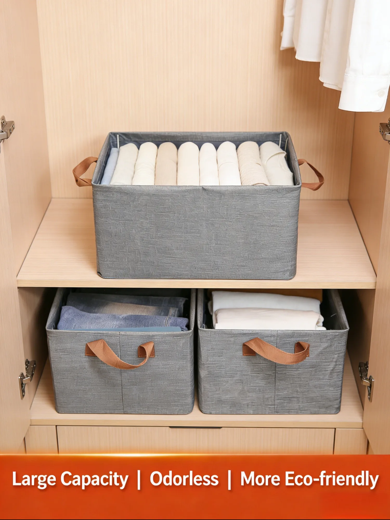 Caixa de Armazenamento Dobráve - Winter Clothing Organizer avaliação e preço