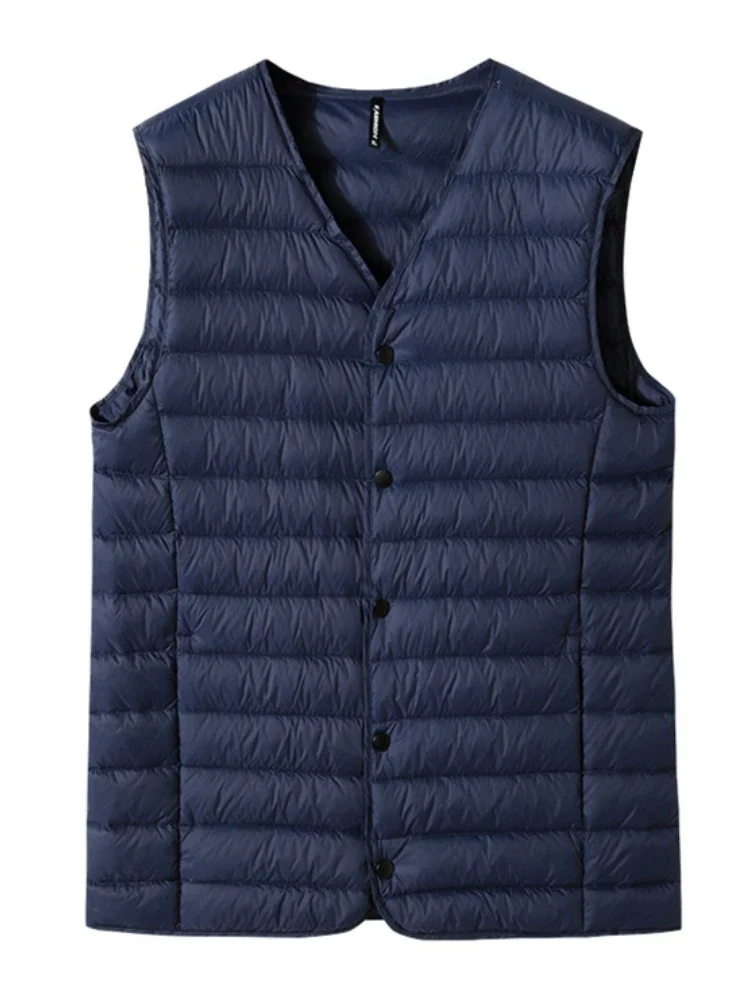 2023 novo inverno com decote e - Padded Vest Gilet avaliação e preço