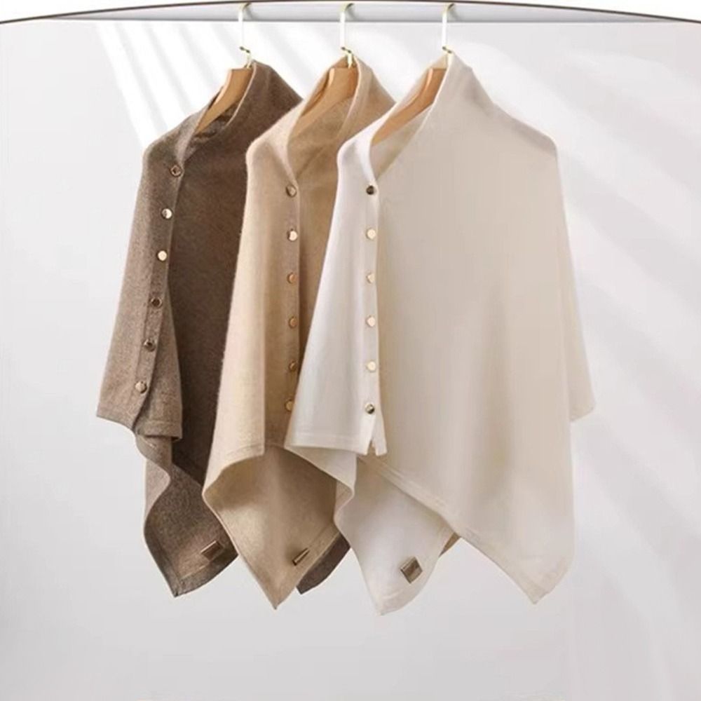 Novo Xale Pashmina com Botões, - Winter Clothing Online avaliação e preço