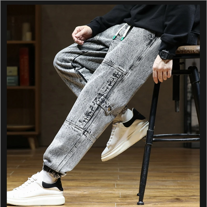 M-8XL jeans masculino outono e - Winter Clothes Shop avaliação e preço