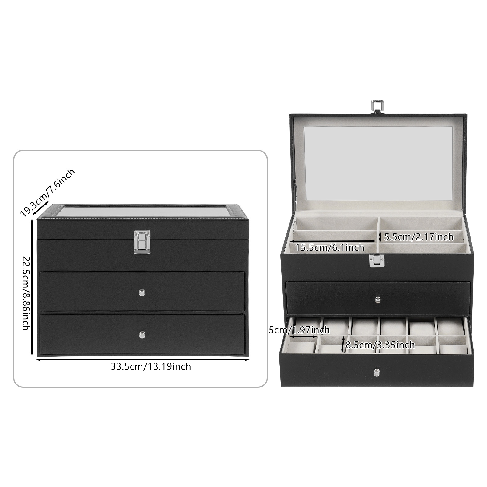 Caixa Expositora para Relógios - Winter Clothing Organizer avaliação e preço