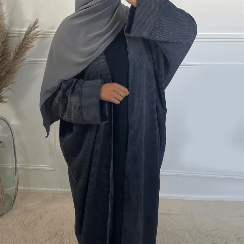 Abaya de Inverno em Corduroy p - Winter Clothing Dubai avaliação e preço