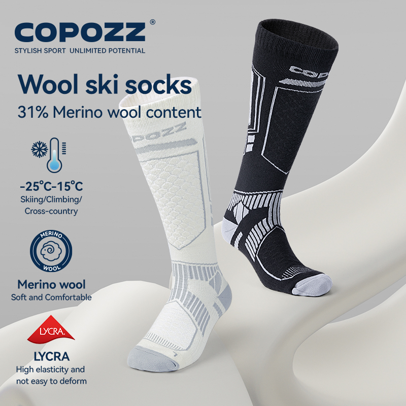 Copozz novas meias de esqui de - Thermal Sock Merino avaliação e preço