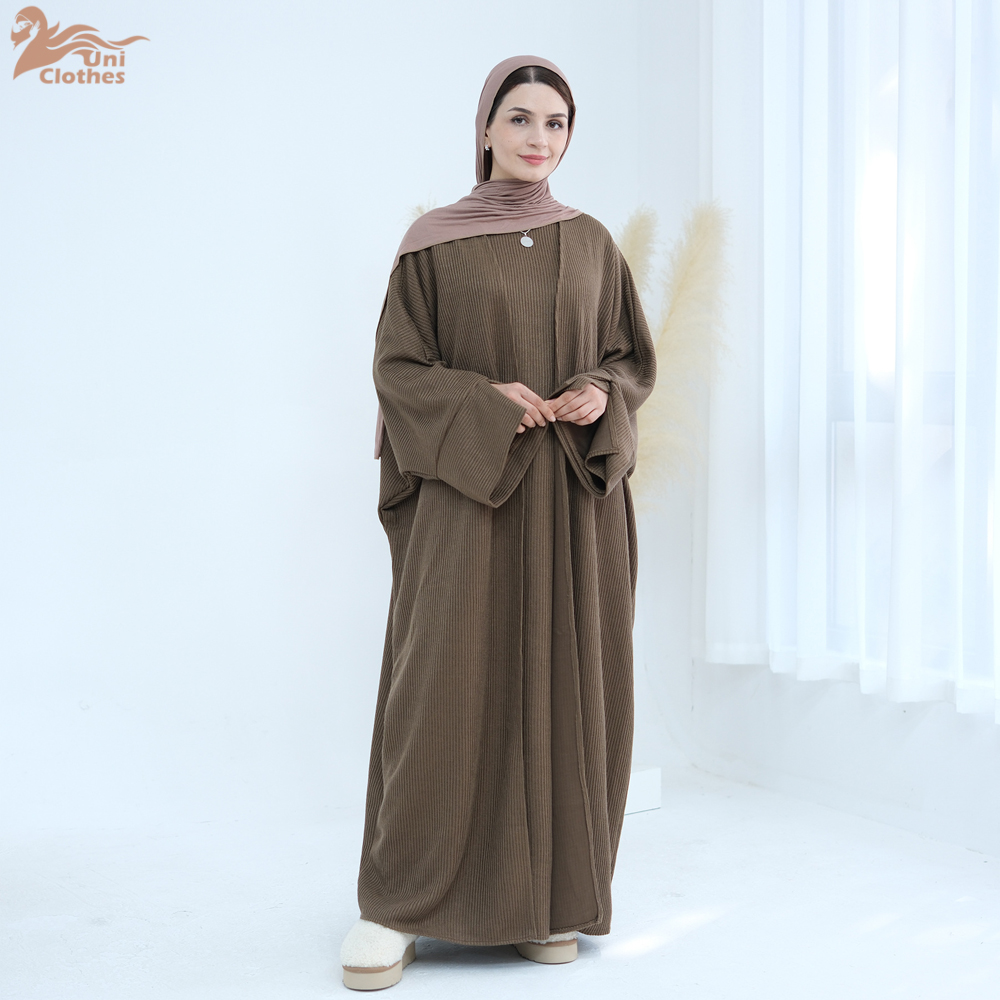 Abaya grosso malha inverno out - Winter Clothing Dubai avaliação e preço