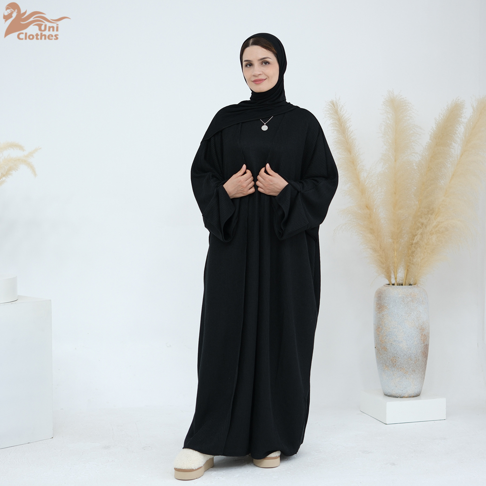 Abaya grosso malha inverno out - Winter Clothing Dubai avaliação e preço