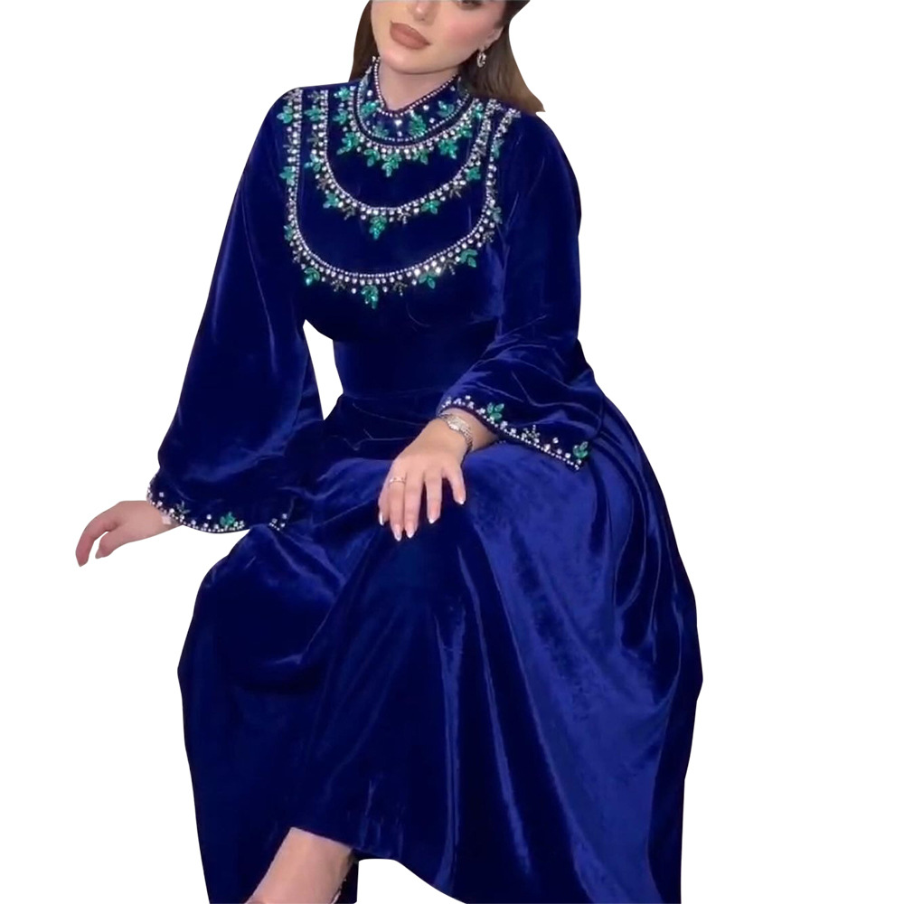 Vestido árabe muçulmano elegan - Winter Clothing Dubai avaliação e preço