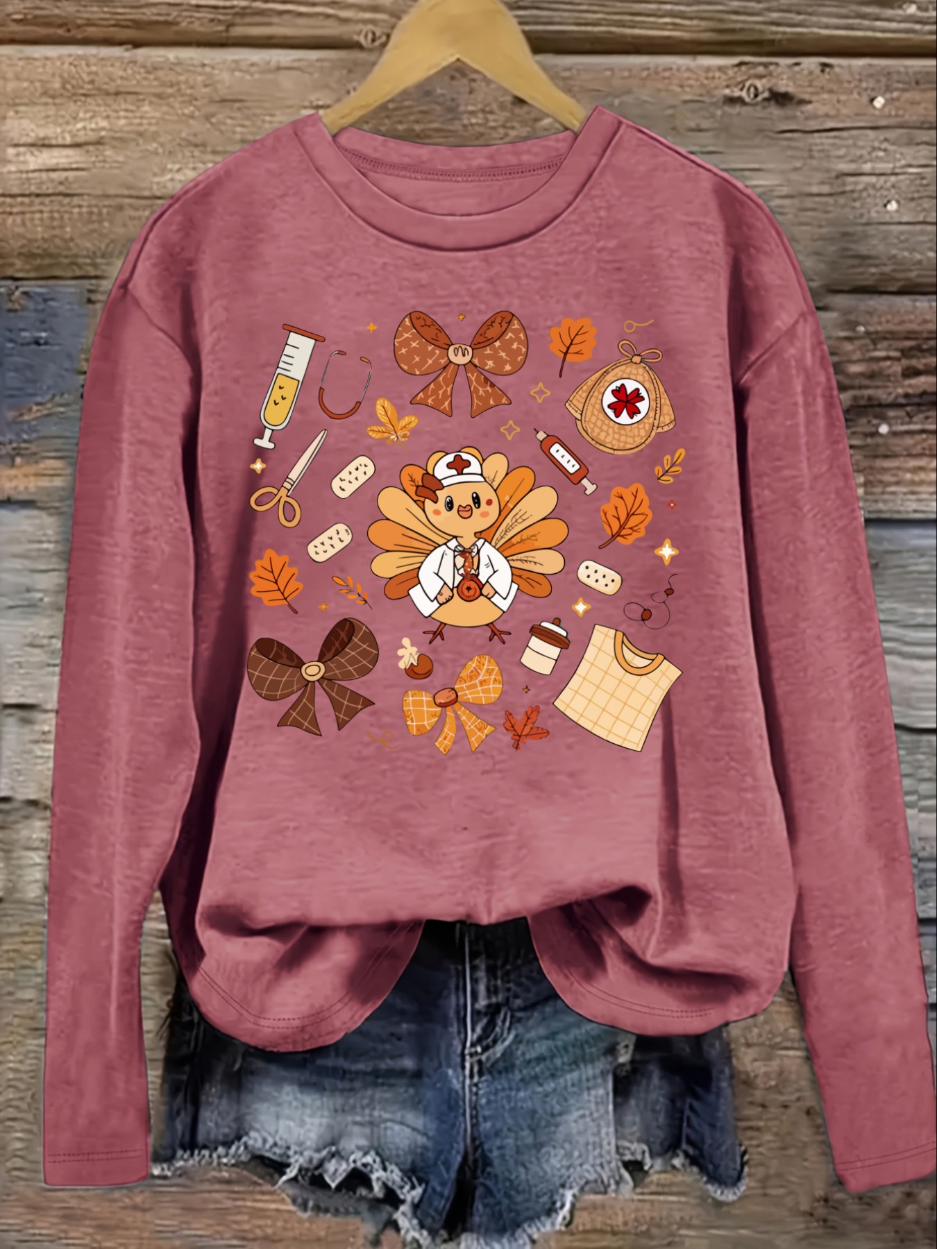 Camiseta feminina casual de ma - Winter Clothing avaliação e preço