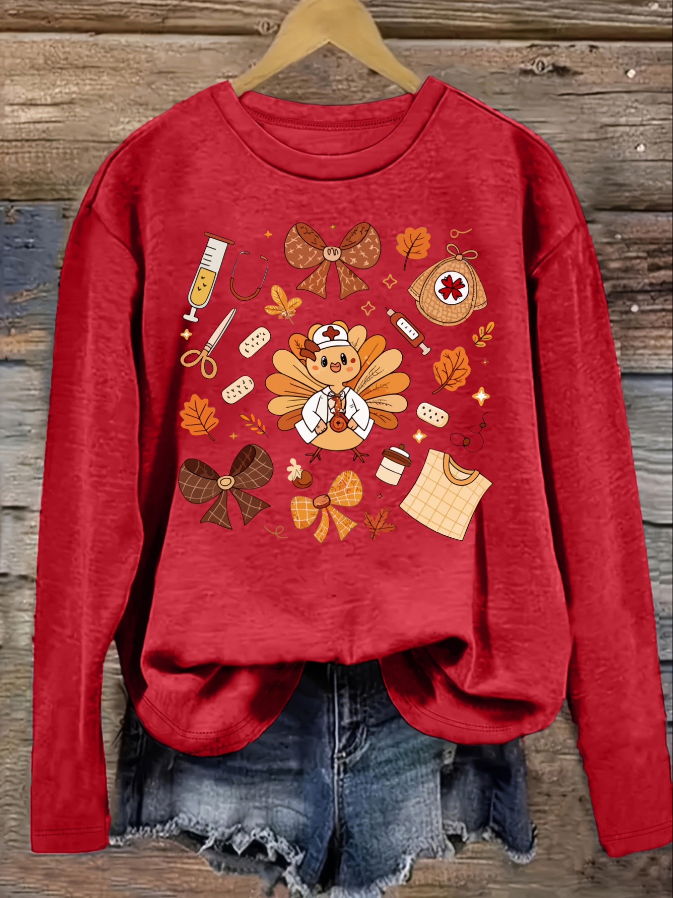 Camiseta feminina casual de ma - Winter Clothing avaliação e preço