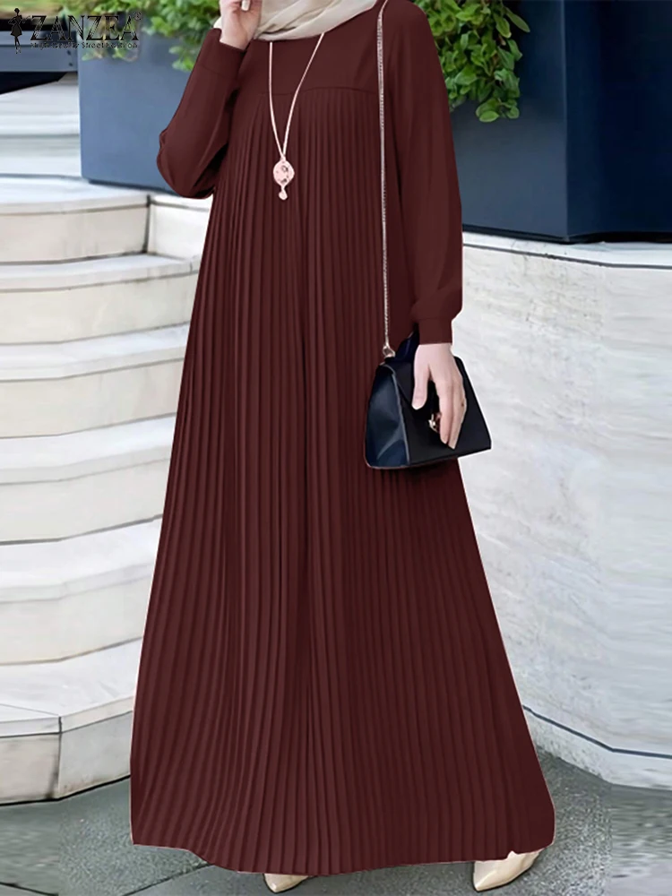 2025 zanzea muçulmano abaya hi - Winter Clothing Dubai avaliação e preço