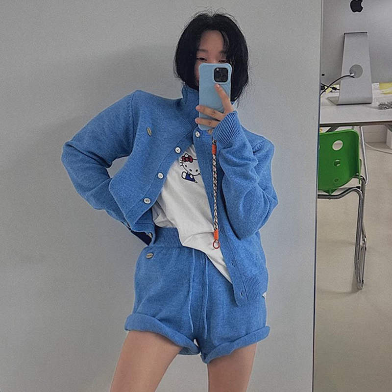 Coreano chique outono retro ca - Winter Clothing Pk avaliação e preço