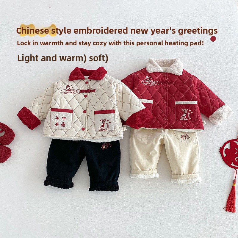 Roupas de ano novo das criança - Winter Clothing For Babies avaliação e preço
