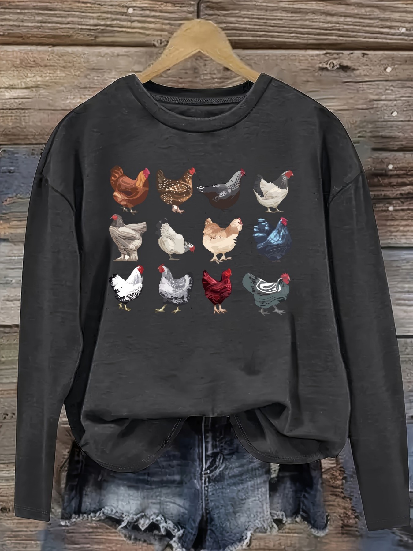 Camiseta feminina casual de ma - Winter Clothing avaliação e preço