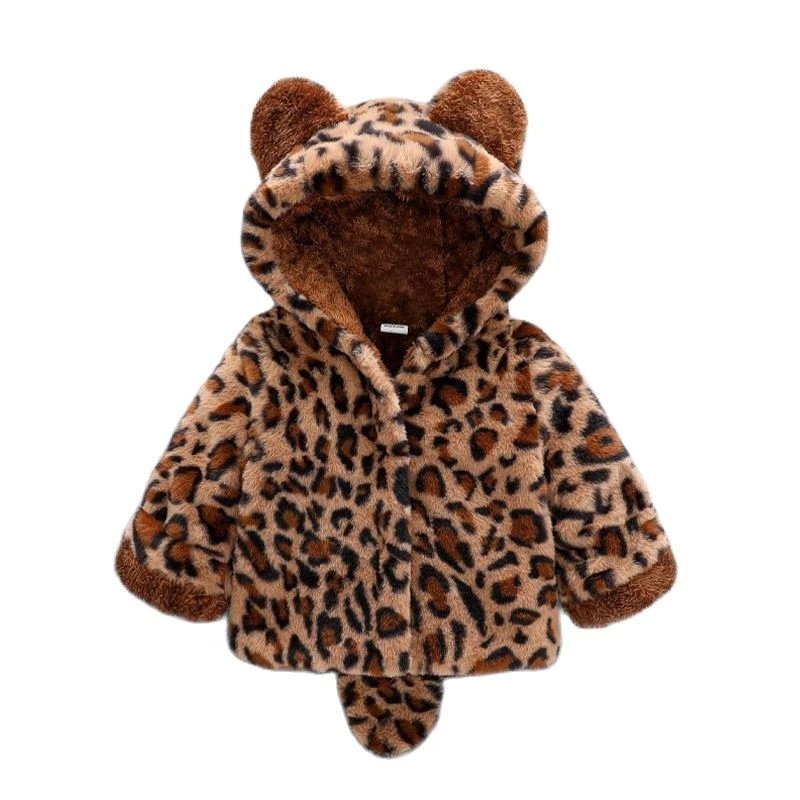 1 2 3 4 anos de pelúcia jaquet - Winter Clothing For Babies avaliação e preço