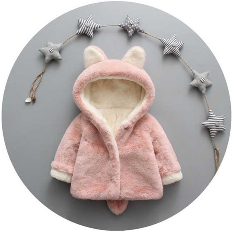 1 2 3 4 anos de pelúcia jaquet - Winter Clothing For Babies avaliação e preço