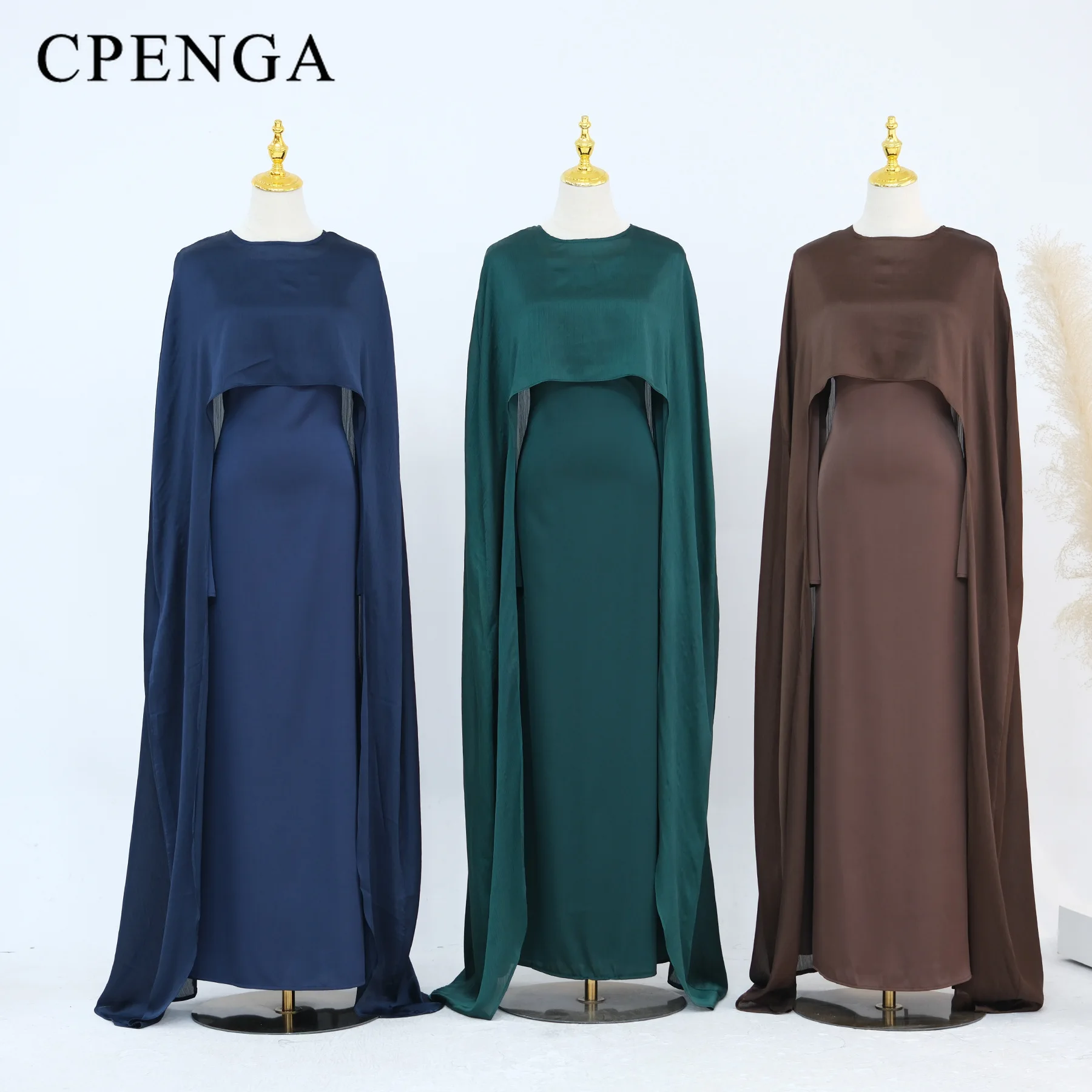 Ramadan 2 peça conjunto femini - Winter Clothing Dubai avaliação e preço