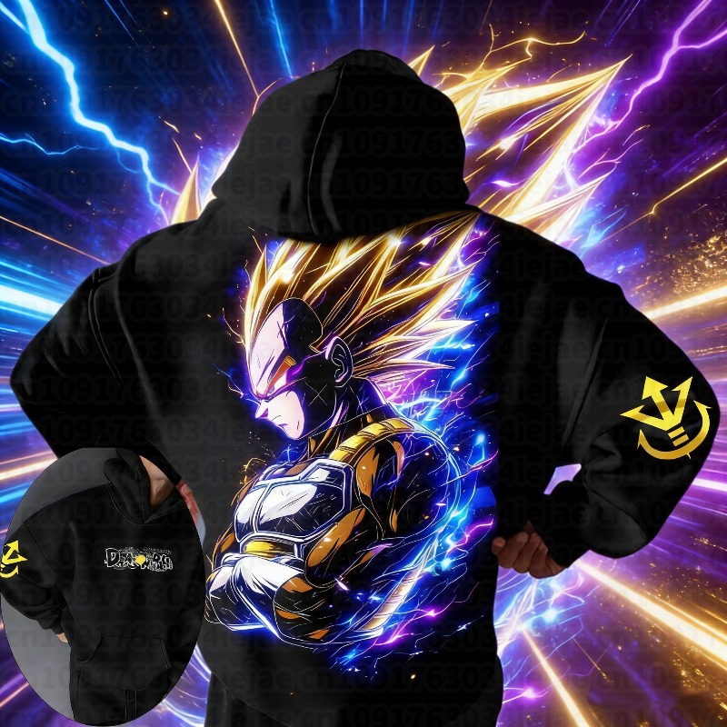 Moletom Masculino Dragon Ball  - Winter Clothing In Japan avaliação e preço