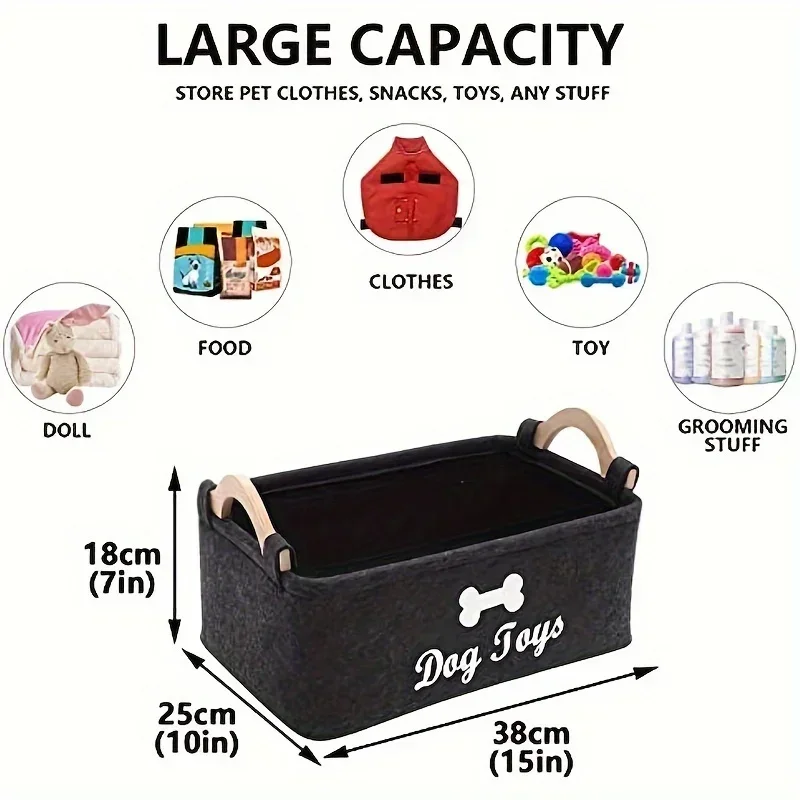 Caixa de feltro para brinquedo - Winter Clothing Organizer avaliação e preço