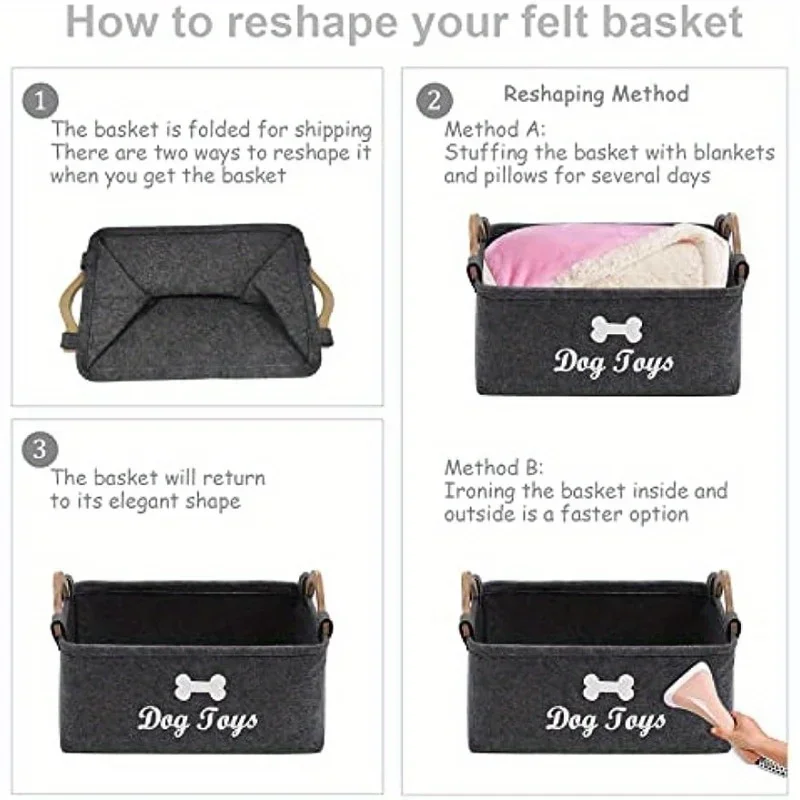 Caixa de feltro para brinquedo - Winter Clothing Organizer avaliação e preço