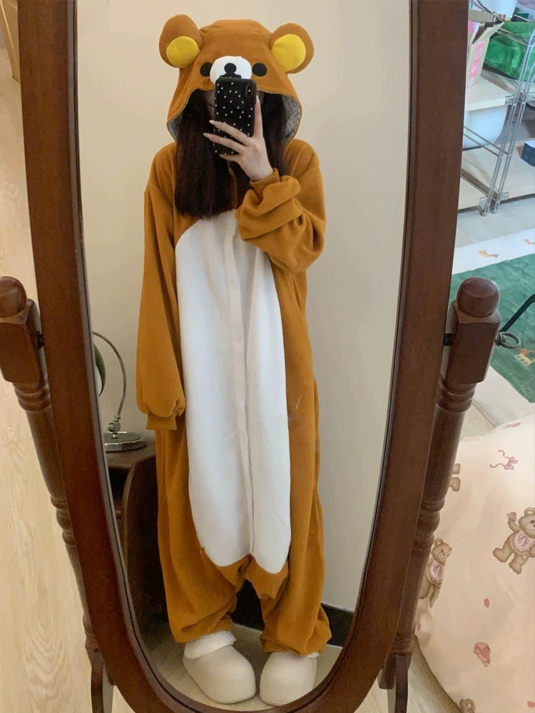 Rilakkuma Kigurumi Onesies: Ma - Winter Clothing In Japan avaliação e preço