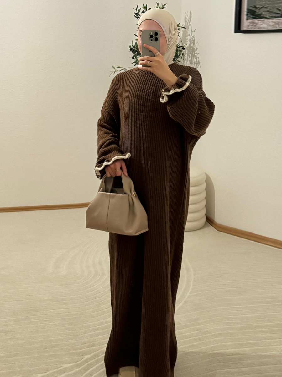 Mulheres muçulmanas inverno du - Winter Clothing Dubai avaliação e preço