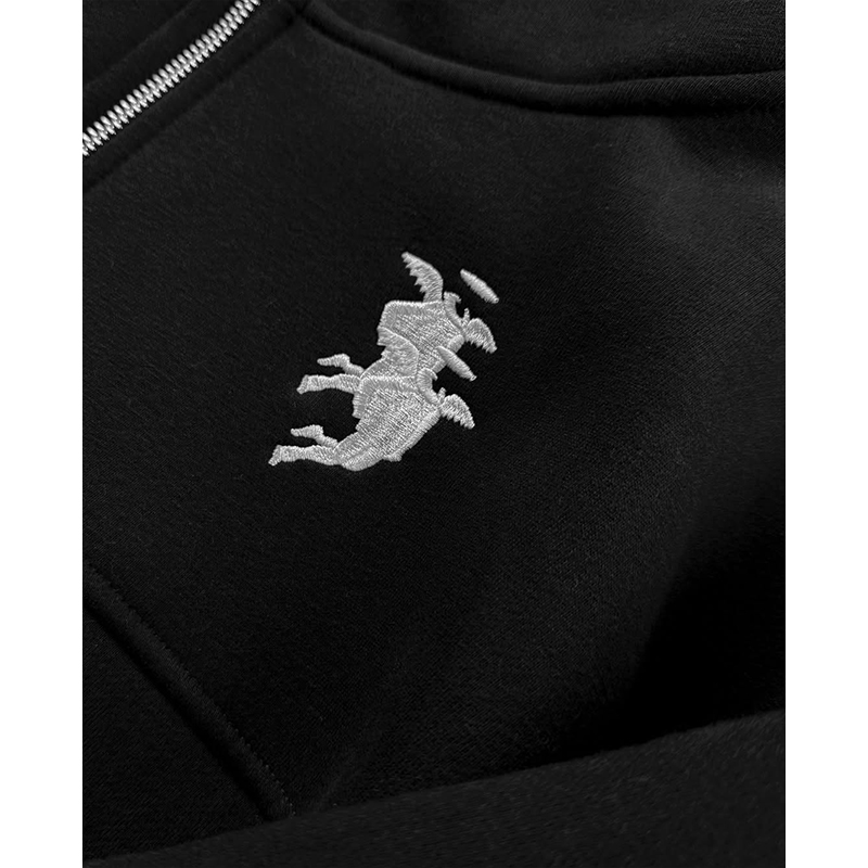 Bordado gráfico streetwear hoo - Winter Clothes Shop avaliação e preço
