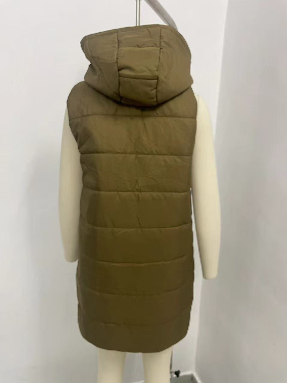 Colete Feminino Acolchoado de  - Padded Vest Gilet avaliação e preço